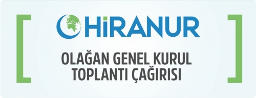 OLAĞAN GENEL KURUL TOPLANTISI YAPILMASI ÇAĞRISI